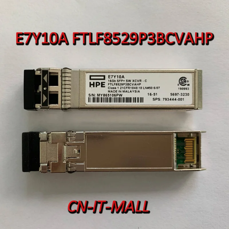

Pulled E7Y10A FTLF8529P3BCVAHP 16G SHORT-WAVE SFP+ Transceiver