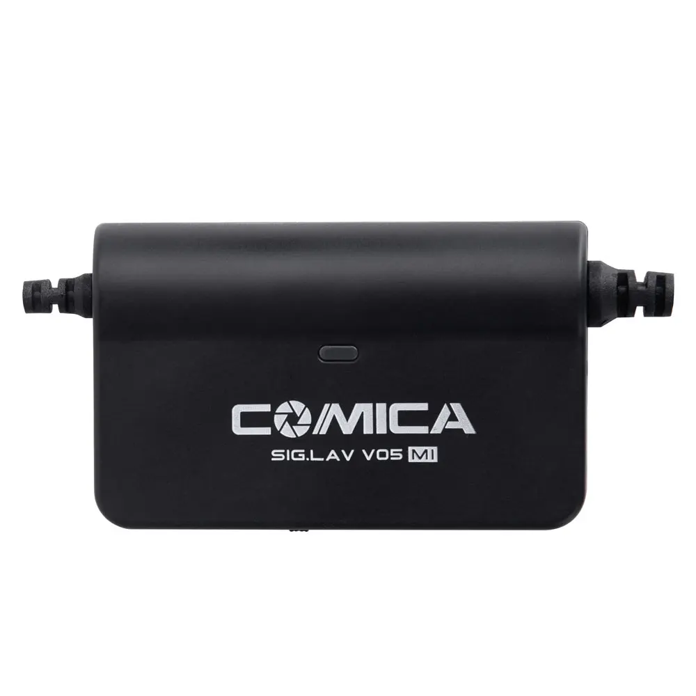 CoMica CVM V05MI одиночный петличный микрофон для iPhone w с интерфейсом Lightning плавной