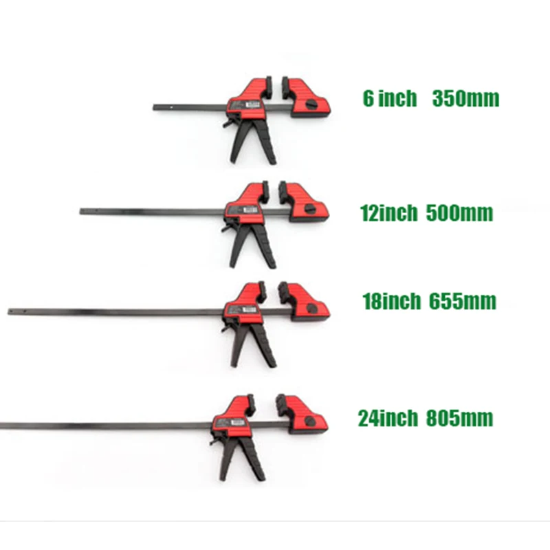 Зажим Duratec для деревообработки сверхмощный F-образный зажим быстрое сцепление