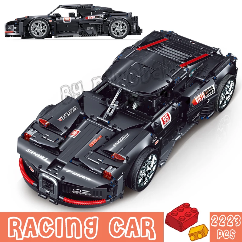 

High-tech Racing Car Toys Blocks Model Building Bricks Rc Cars Trucks Super Speed Vehicle Gifts Fod Kids Boyfriend MOC Classic