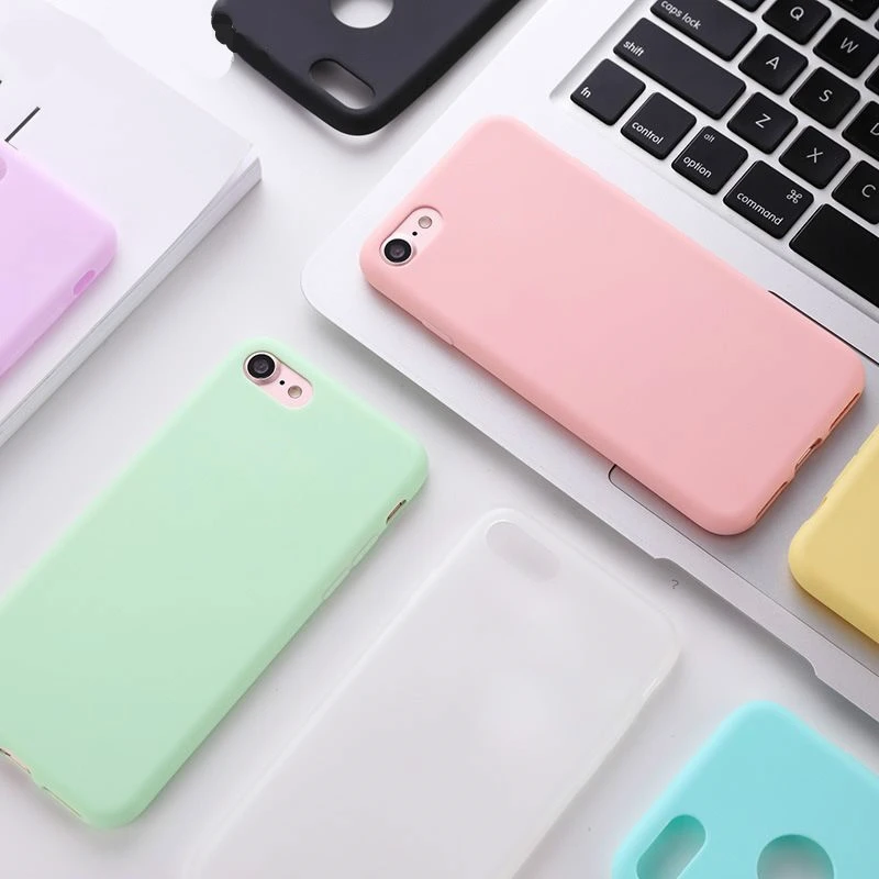 

Mobile phone silicone cover,Suitable for iPhone shell, Samsung Galaxy 5, 6, 6S, 7, 8 plus, x, XS max, XR, S7, S8, S9, S10, 5g,