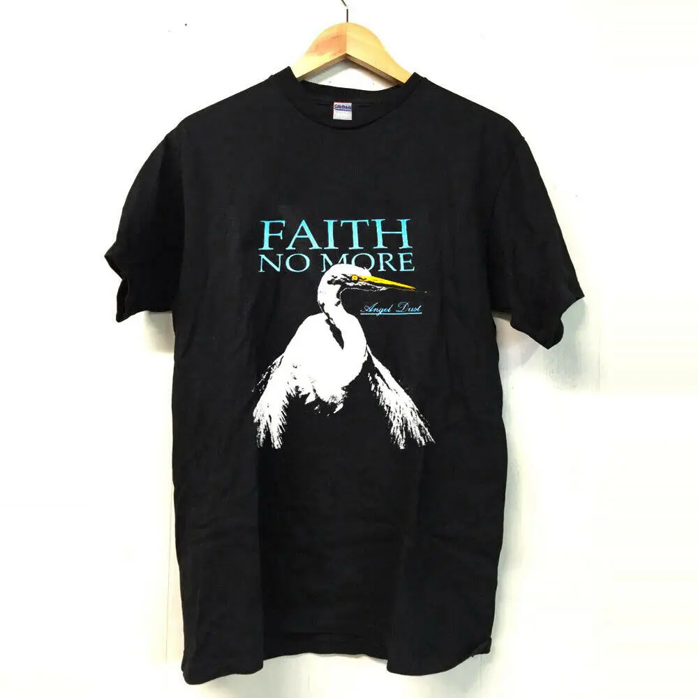 Faith No More 90S винтажный рок тур логотип Newharajuku уличная рубашка Menreprint