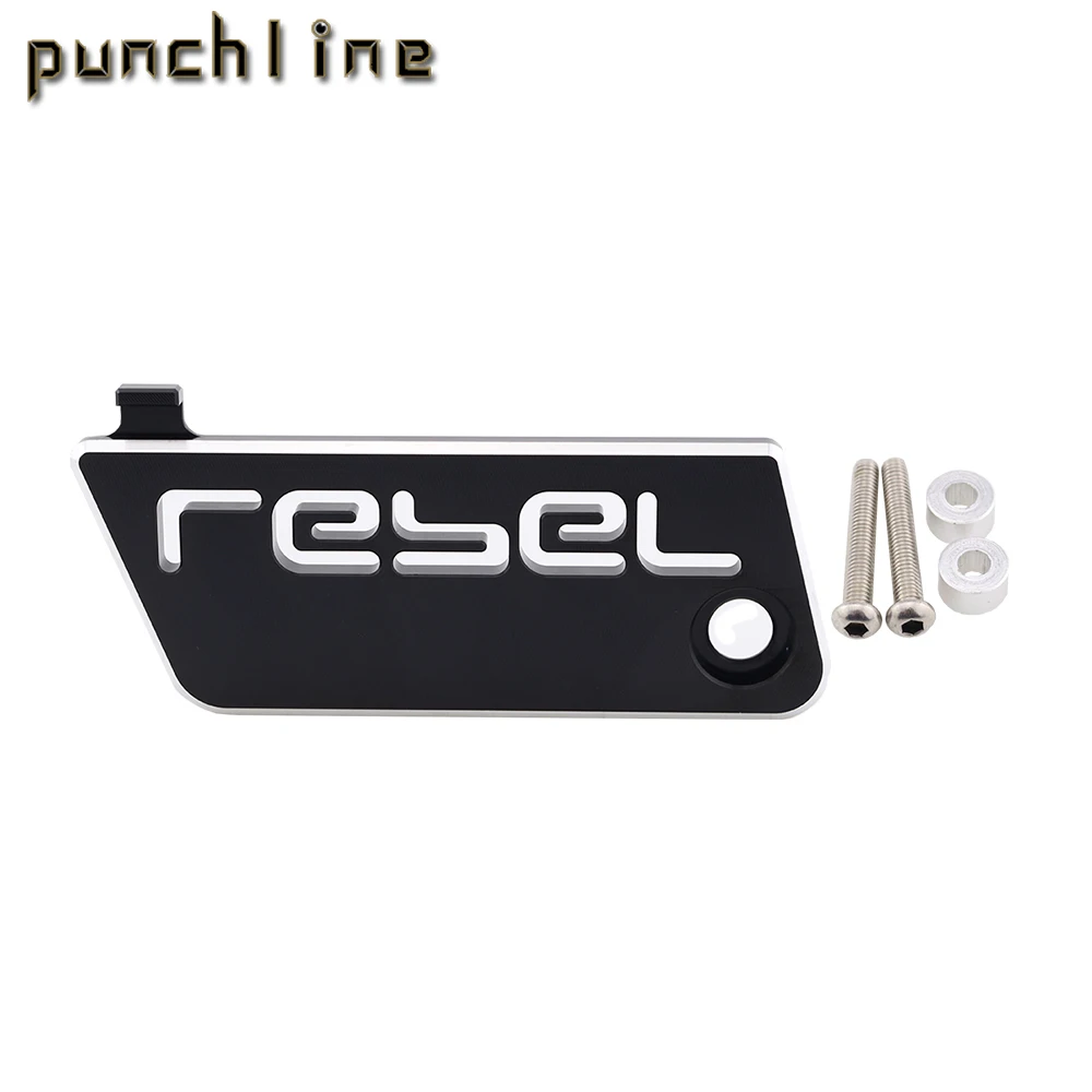 Fit For REBEL 300 500 250 2017-2022 rear brake fluid reservoir guard cover protector | Автомобили и мотоциклы