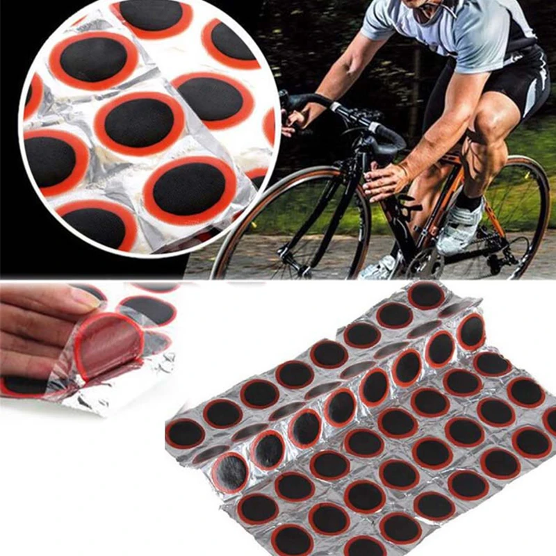 48 шт. пластырей для велосипедных шин 2 5 мм Диаметр квадратной и круглой формы