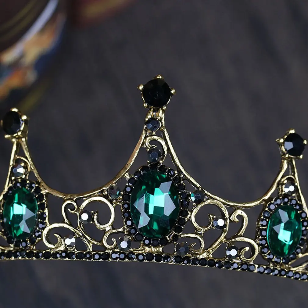 Bride Wedding Queen Crowns Bridal Hair Accessories for Women Retro Luxury Rhinestone Crown Jewelry | Украшения и аксессуары