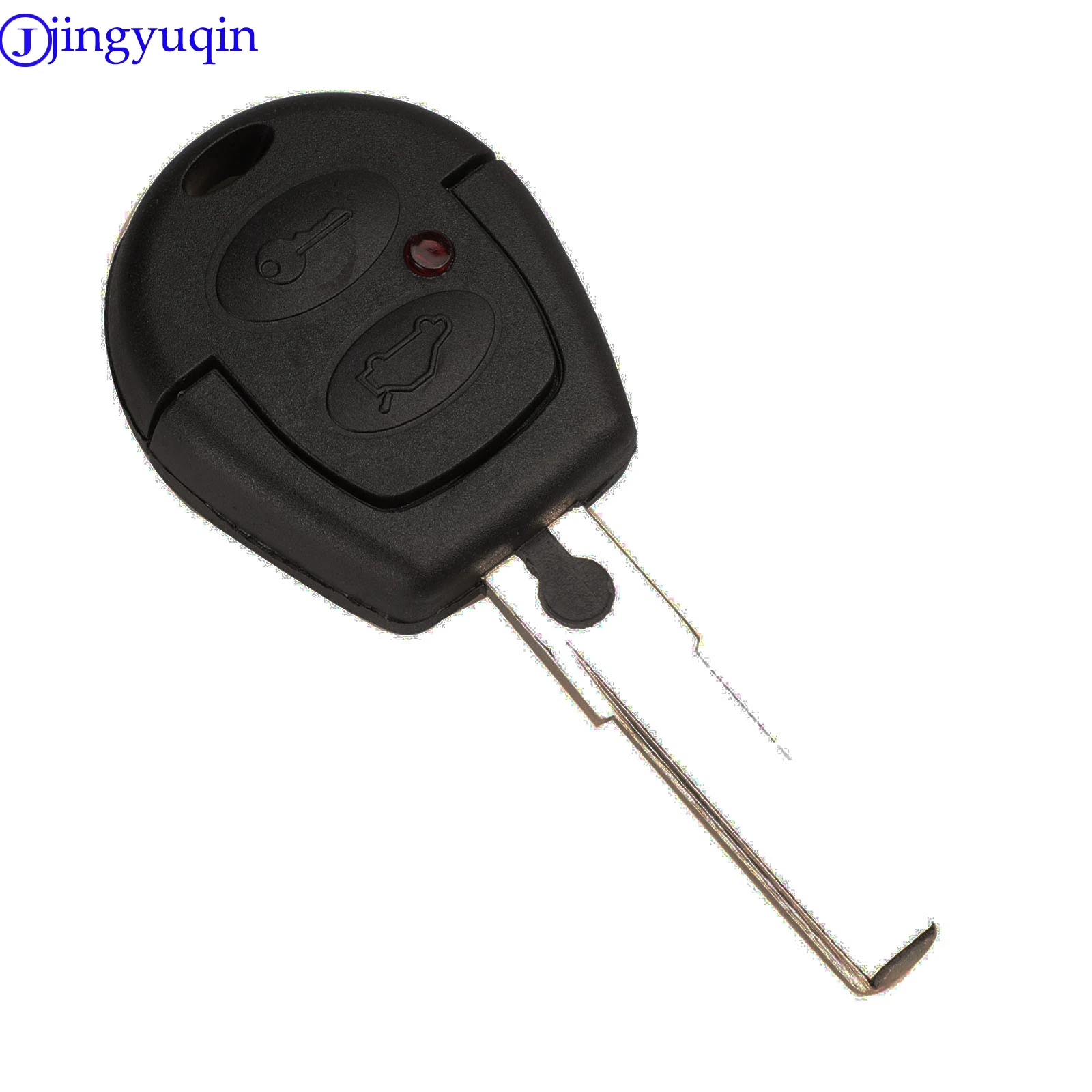Jingyuqin 10ps чехол для пульта дистанционного управления VW Polo Golf Jetta Sharan Seat Ibiza Leon Toledo Mii