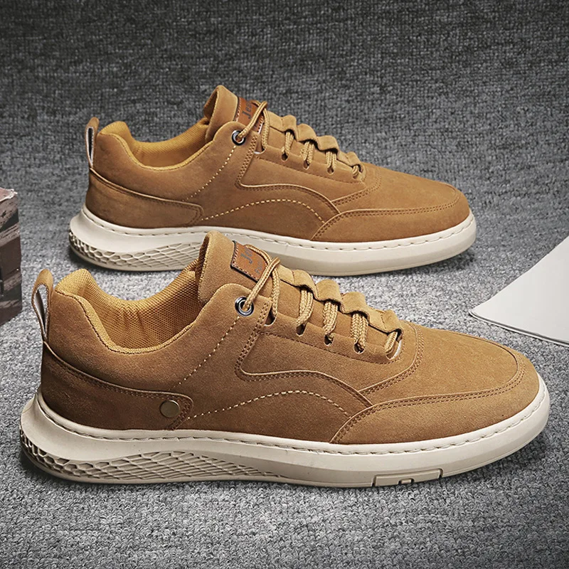 

New Autumn Fashion Sneakers Student Breathable Comfortable Shoes For Male High Quality Lace Up Men Footwear