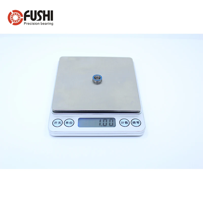 MR128RS подшипник Φ (10 шт.) 8*12*3 5 мм миниатюрные фотоподшипники RS MR128 2RS с синим