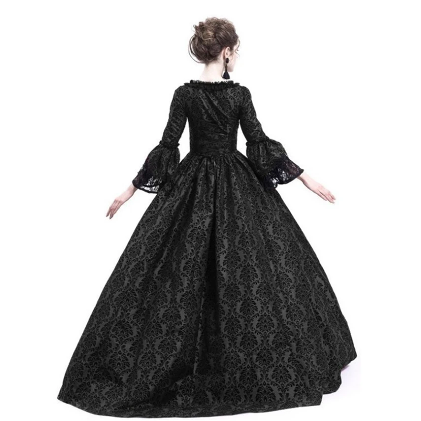 Женское винтажное вечернее платье Cosplay элегантное принцессы в европейском