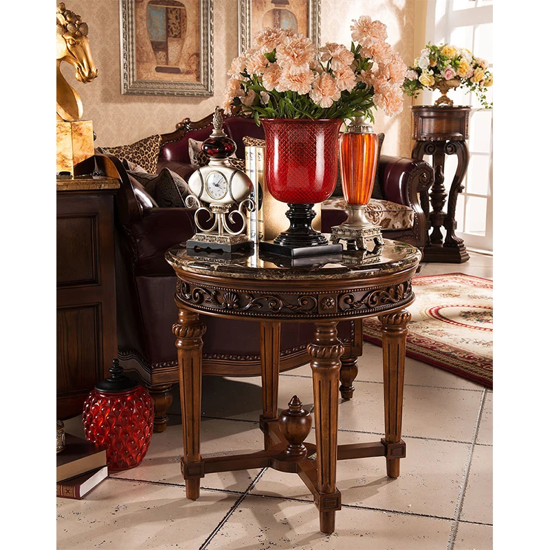 Европейский высококачественный классический концевой стол для гостиной Avrupa yüksek