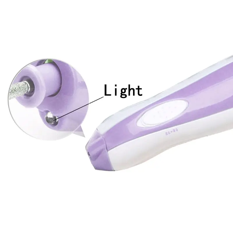 Электрический детский пилочка для ногтей безопасный триммер новорожденных Уход