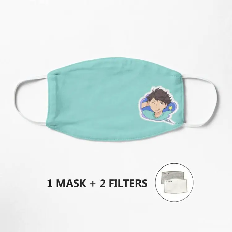 

Simple Oikawa Mask Antibacterial Washable Reusable Mask Protective Comfortable Mascarilla
