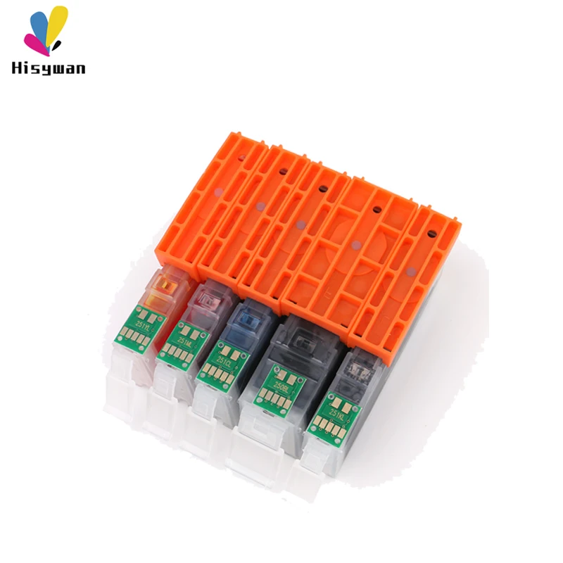Чернильный картридж Hisywan PGI470 CLI471 для принтера Canon PGI 470 CLI 471 PIXMA MG6840 MG9040 TS5040 TS6040 5