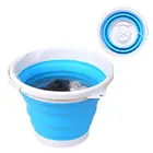 3 в 1, ультразвуковая турбо-автоматическая электрическая мини-стиральная машина, Складная Ванна, инструмент для мытья, для путешествий, общежитий