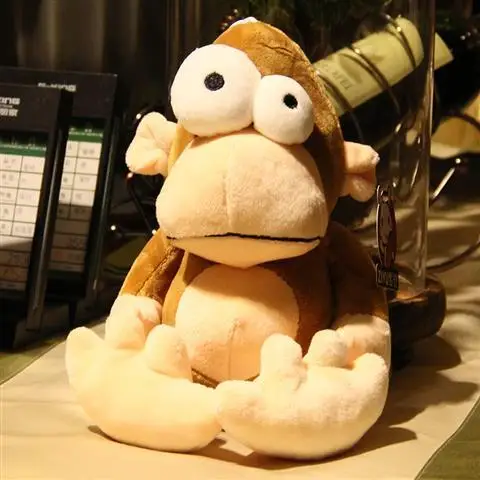 

28cm Cute Lovely Brown Monkey Plush Toy soft Pillow Stuffed Animals Children Boys Girls Girlfriend Gifts