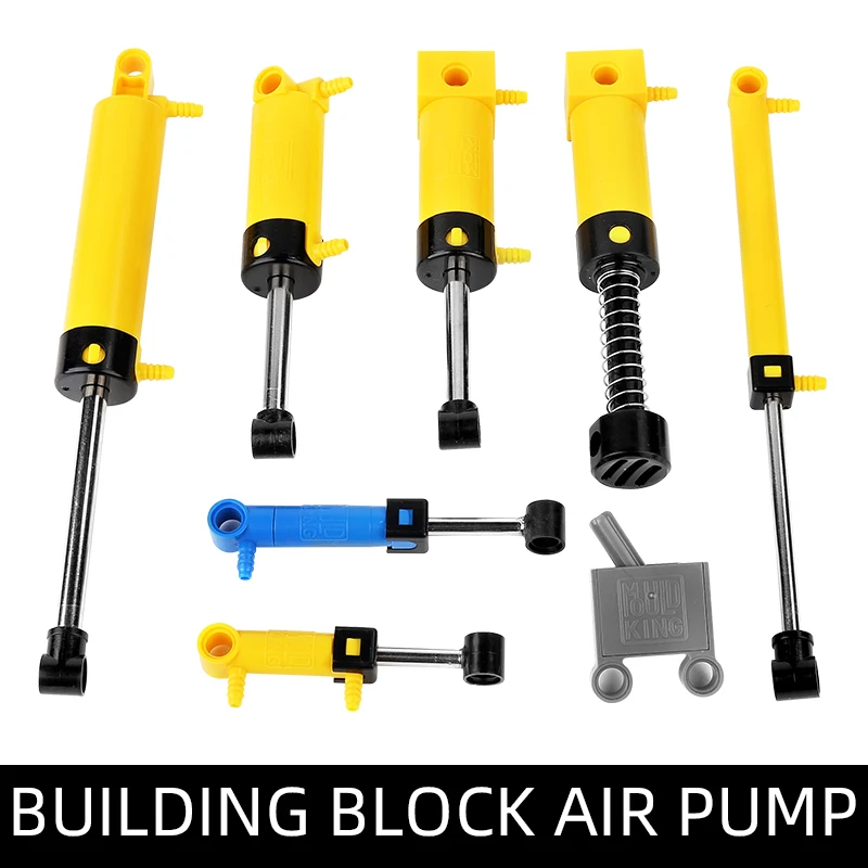 

YESHIN 19482 19476 Car Parts Pneumatic Cylinder Pneumatic Valves Pneumatic Tube For 42043 42009 Building Blocks Bricks