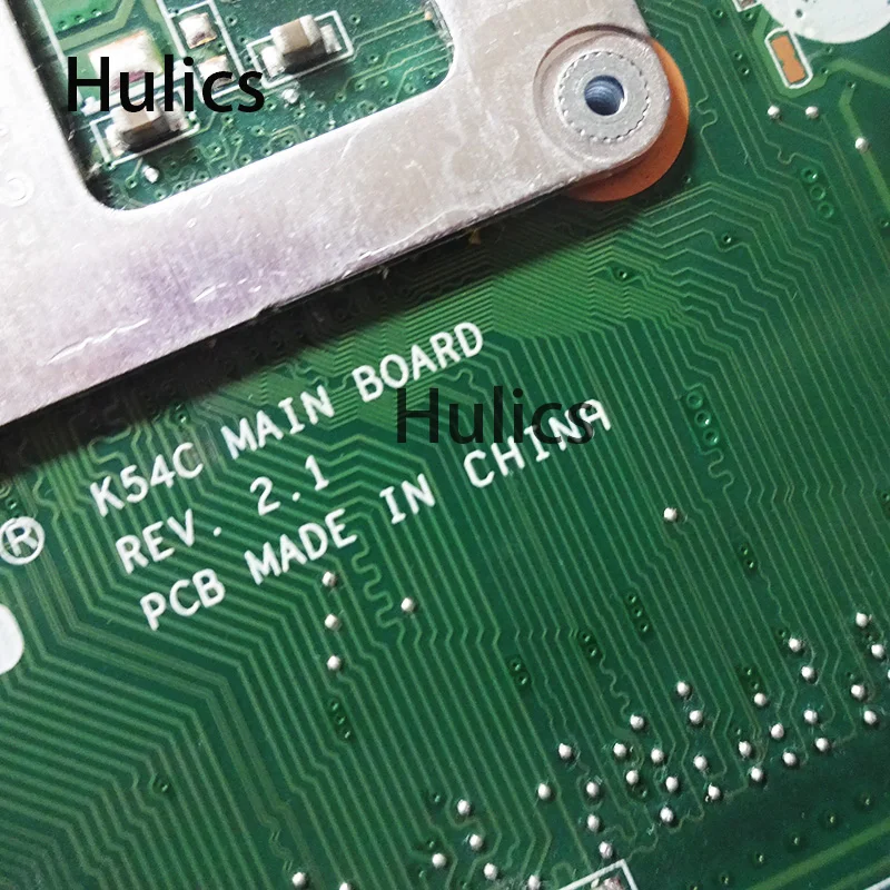 Материнская плата Hulics для ноутбука Asus K54C X54C K54Ly K54hR REV: 2 1 HM65 PGA989 USB3.0 DDR3 VRAN 60-N9TMB1000 -