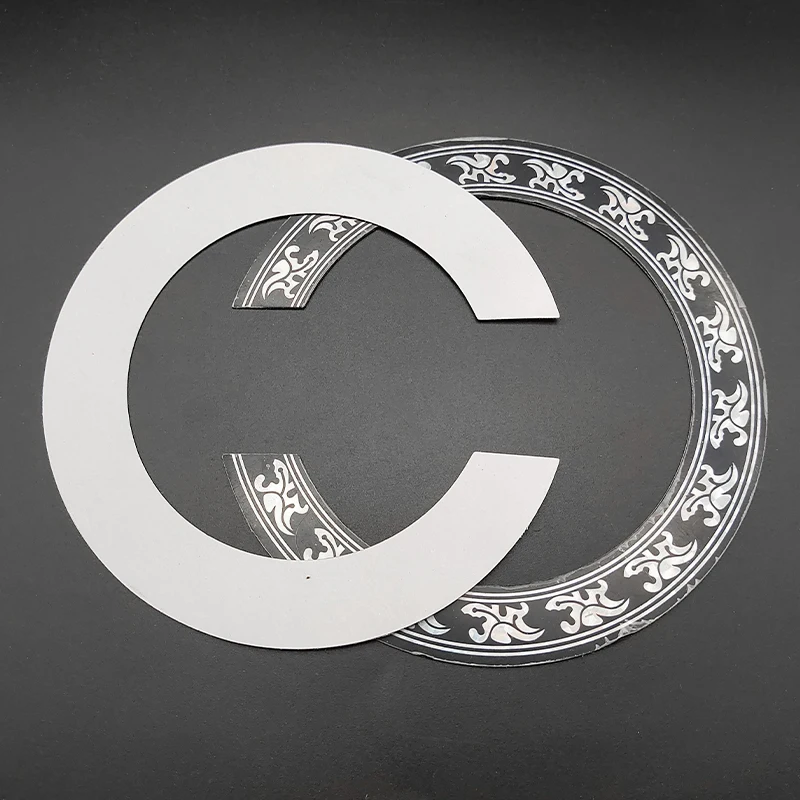 92 мм 104 жесткий диск гитара из пвх круг звук отверстие розетта вставка Стикеры для