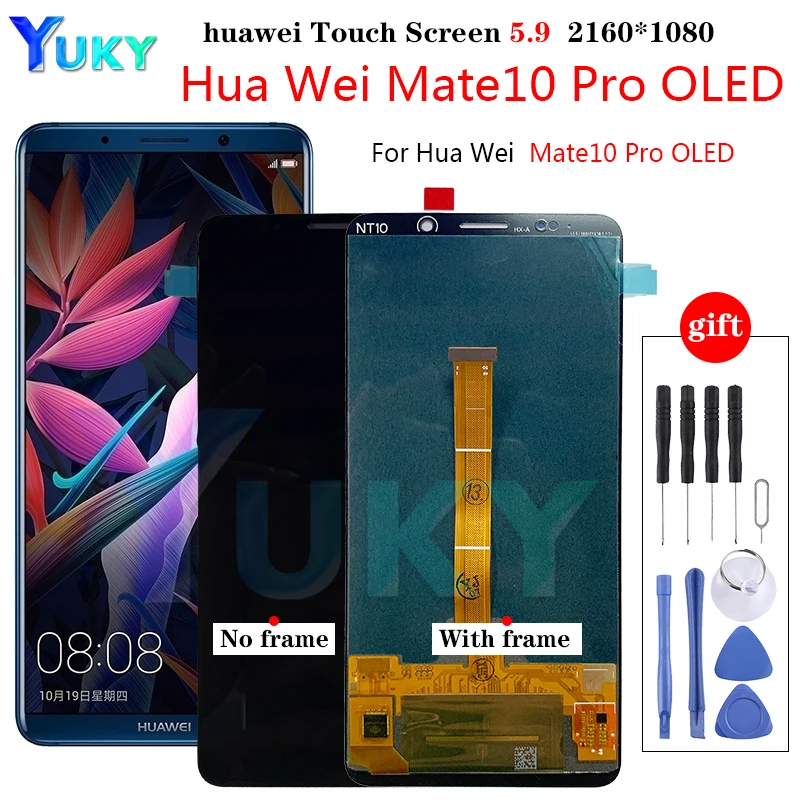 6 0 &quotактивно матричные осид задняя крышка для HUAWEI Mate 10 Pro ЖК тачскрин аналагово