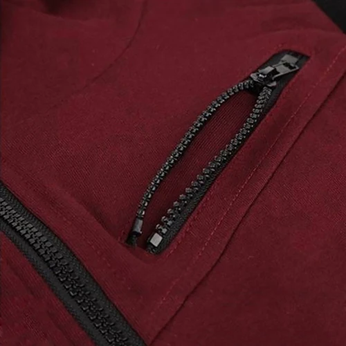 

Fashion Men's Sleeveless Casual Zipper Slim Fit Sport Training Hooded Vest Coat