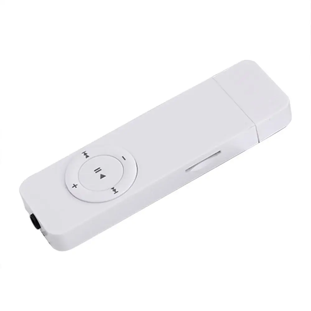 Тонкий легкий портативный USB Спорт U диск мини Mp3 музыкальный плеер Поддержка 32 Гб