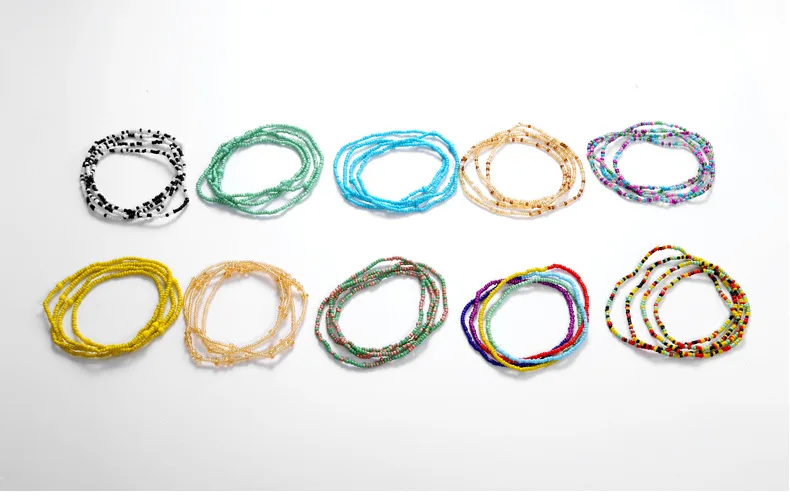 1 шт. браслет на щиколотку с бусинами в богемном стиле|Украшения для тела| |