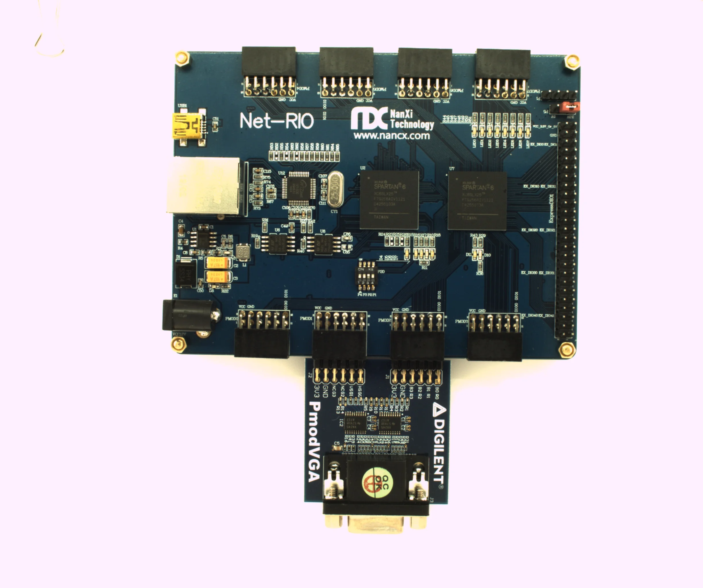 Плата разработки FPGA New Ethernet RIO PMOD | Инструменты