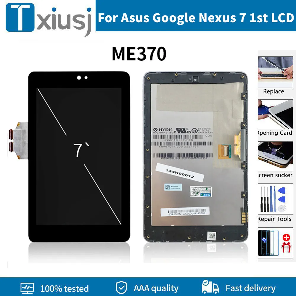 Оригинальный Новый ЖК-дисплей для Asus Google Nexus 7 1st ME370 2012 + сенсорный экран