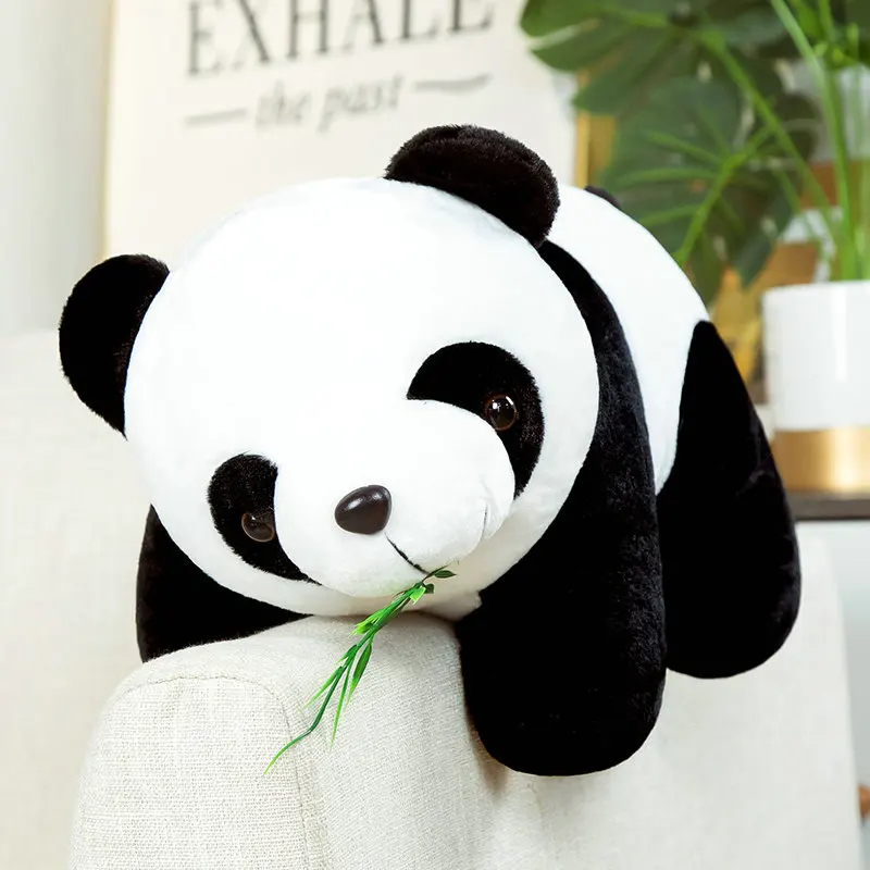 

1pc 20CM Lovely Bamboo Leaves Panda Plush Toys Cute Stuffed Soft Animal Chinese National Treasure Panda for Children Baby Gifts