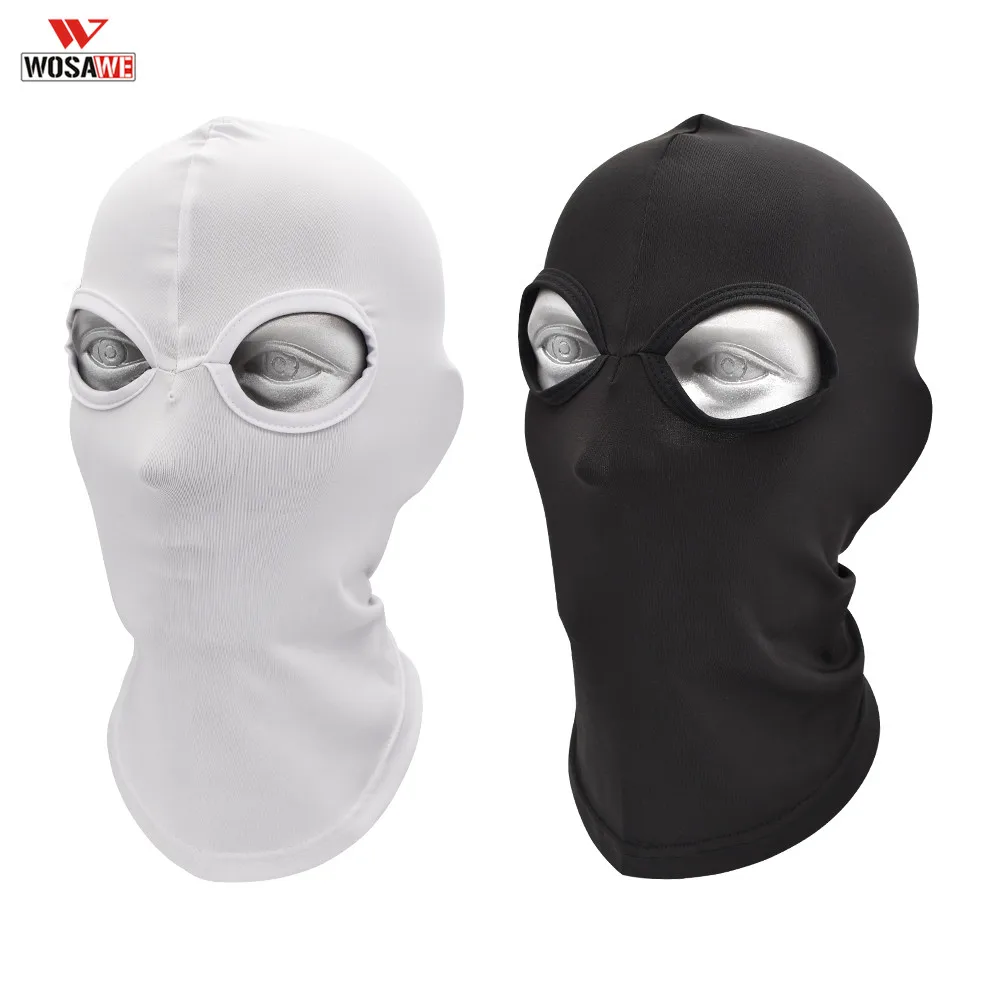 Мотоциклетная Маска анфас маска тактическая Балаклава Cagoule мото 3 отверстия 2
