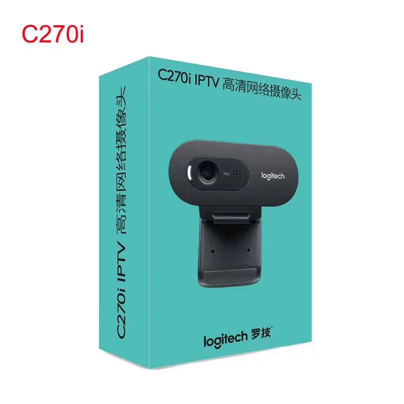 Logitech Original C270 C270i настольный компьютер ноутбук бесплатный привод онлайн веб