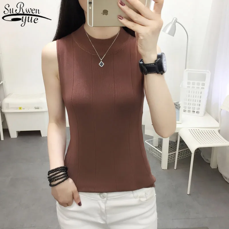 

Жилеты для женщин, 6 цветов, женские рубашки без рукавов, Летний Новый женский жилет 2021, модные женские блузки, женская одежда, новинка 13537