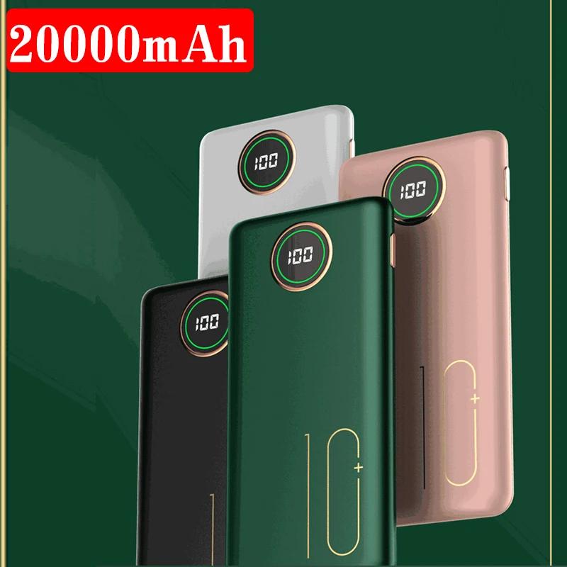 

Mobile power bank 20000mAh fast charging mobile phone external battery portable charger 10000mAh mobile power bank (for iPhone