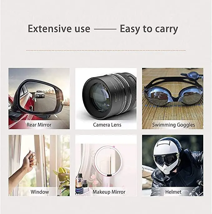 

3PCS Anti-Fogging Wipes Cloth For Eyewear Lens Glasses Can Last A Long Time After It Has Been Wiped Better Reusable