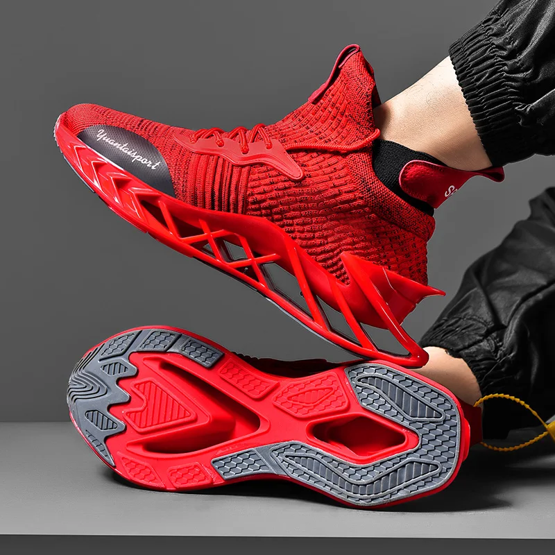 

Men's Shoes New for 2020 Men's Sneakers High-quality Men Shoes Lace-up Breathable Men's Running Sneakers Plus Size Shoes 39-46