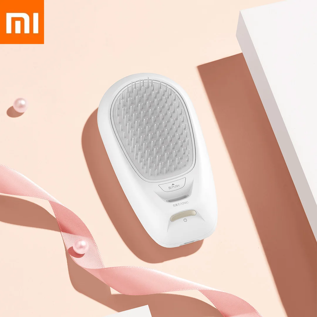 2019Xiaomi Портативный анион расческа для волос высокая концентрация отрицательных