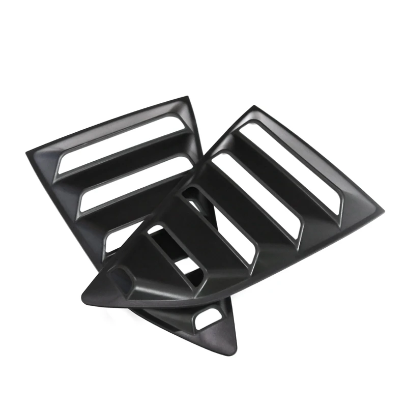 

Car Window Louver Cover,Rear Louver Frame Vent,Window Decoration Rear Windshield Side Vent,for Chevy Camaro 2016-2018