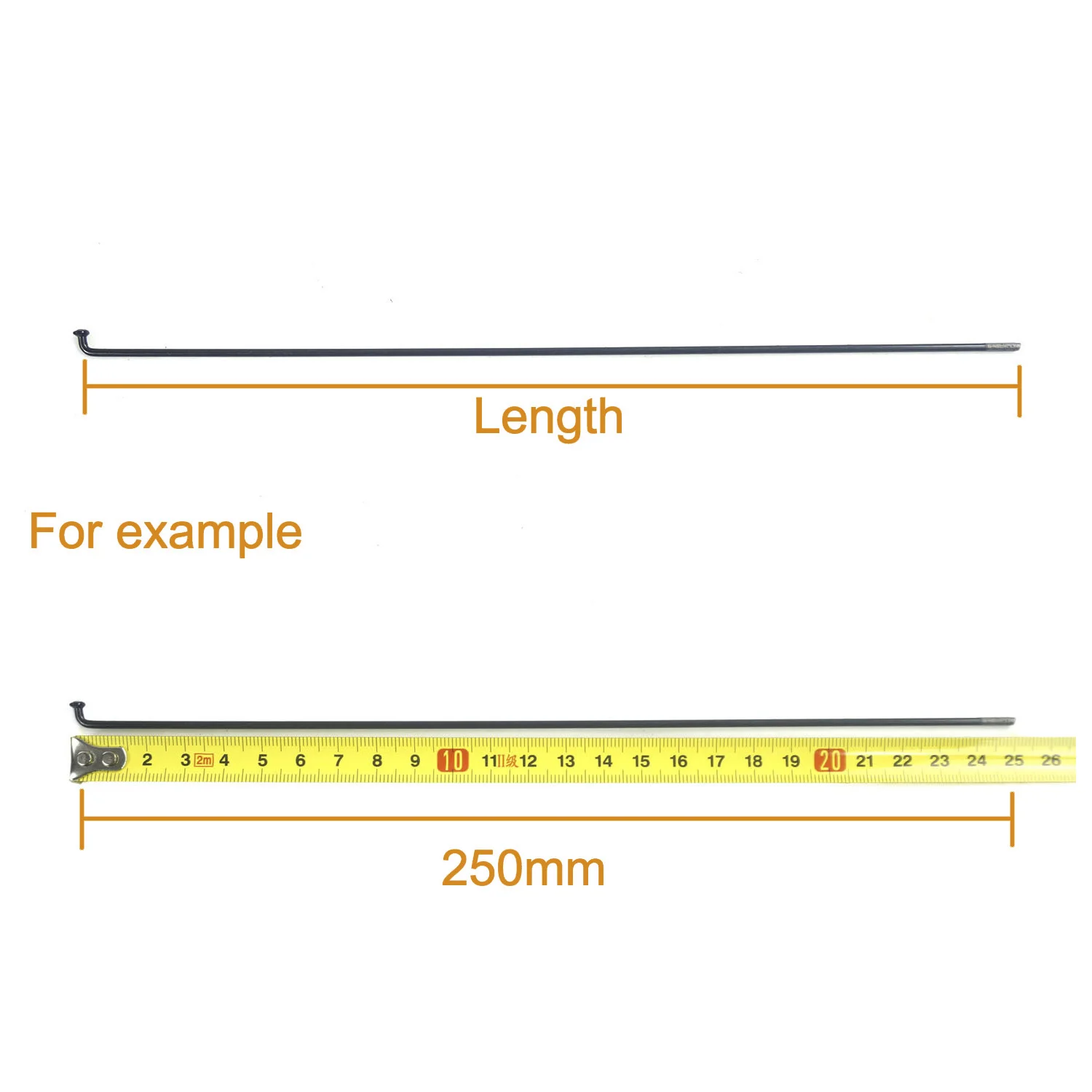 Спица для электрического велосипеда Okfeet спица из нержавеющей стали 12 г 13 черный