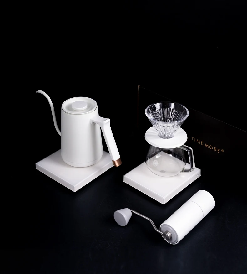 Timemore-Juego de tazas de caf&eacute; C advanced home, set de caf&eacute; elaborado a mano, el mejor regalo de vacaciones para familiares y amigos, juego de tazas de espresso-0