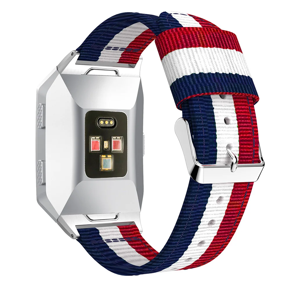 Нейлоновый ремешок для часов отдыха Fitbit Ionic Fashion/спортивный новые умные часы