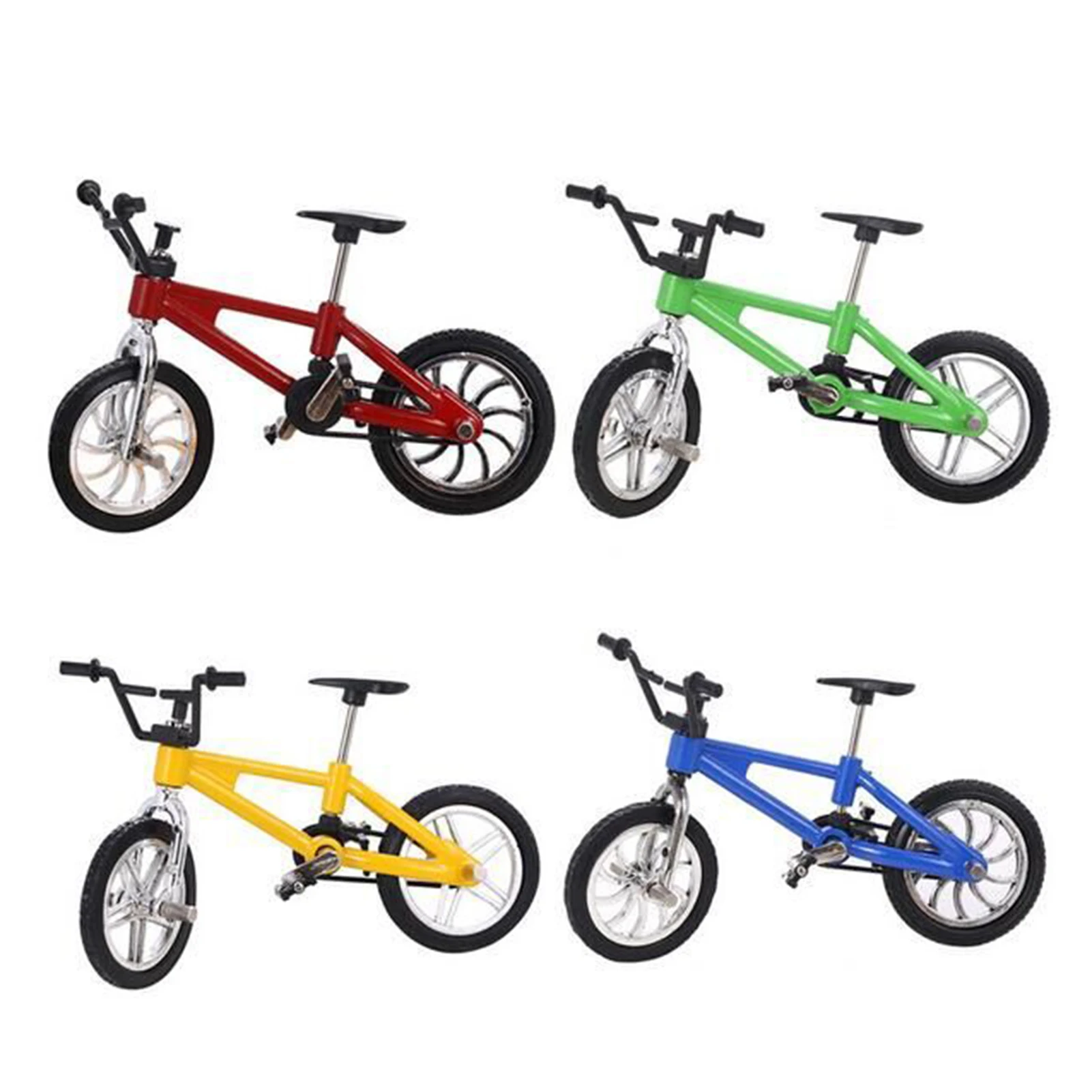 Мини-велосипед игрушечный из сплава BMX пальчиковая модель велосипеда фанаты