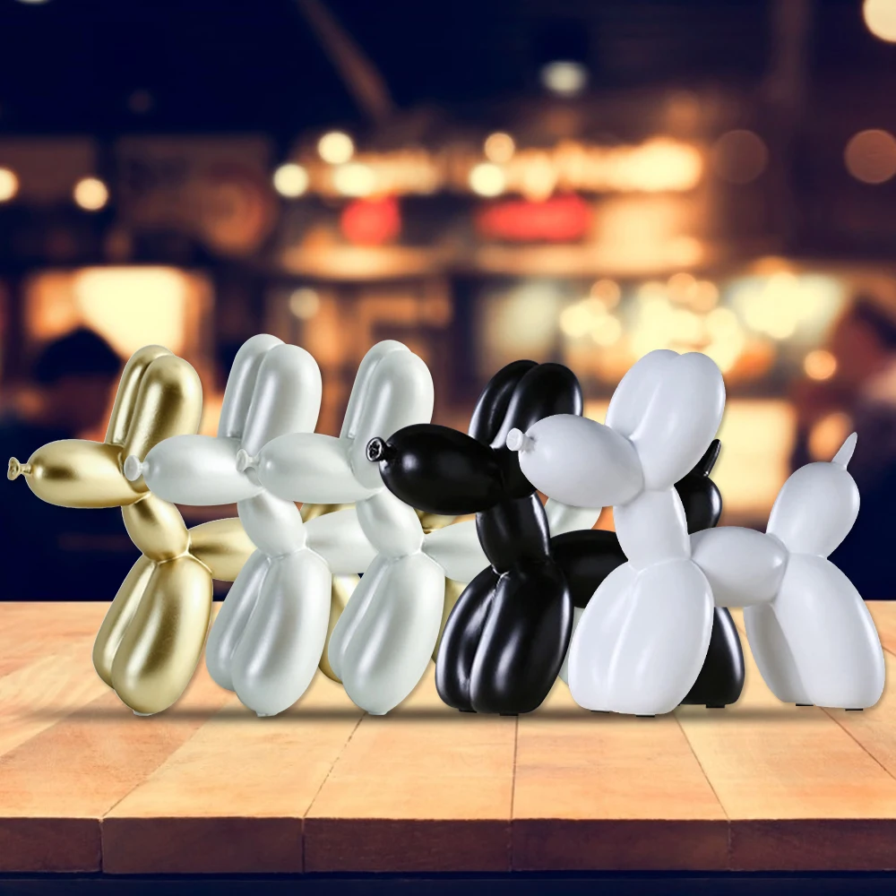 Большой шар в скандинавском стиле скульптура собаки виде животного статуя