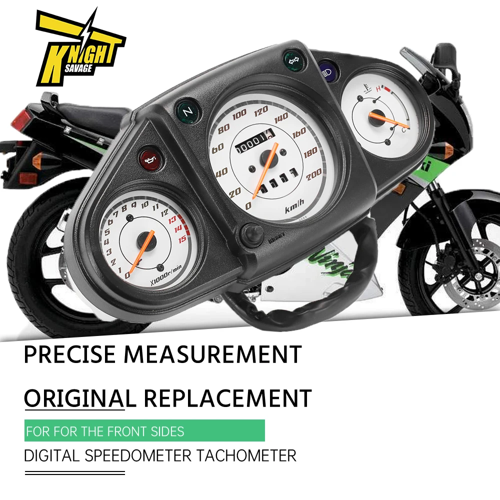 

For KAWASAKI NINJA 250R New Digital Speedometer Tachometer With Water Temperature Display Instrument Odometer Gauges Cluster