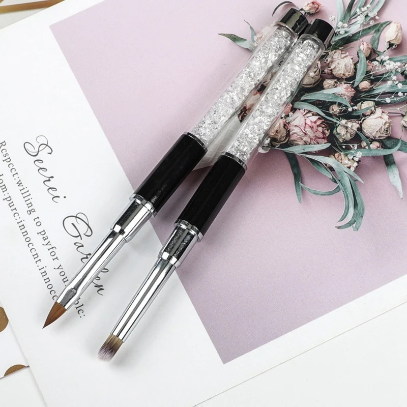 

Eight-Piece DIY Nail Art Tool Set Nail Brush Carving Brush Powder