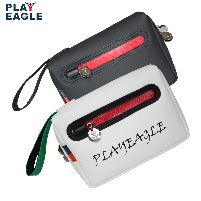 PLAYEAGLE унисекс сумки для игры в гольф PU материал молния сумка мини гольфа ценные