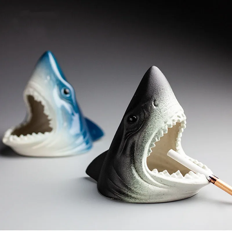 

Creative Cartoon Dog Ashtray Personal Trend Decoration Windproof And Fly ash Proof Household Office Ceramic Ashtray