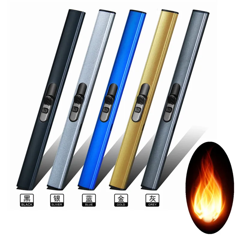 Дешевая Кухонная плазменная Зажигалка для барбекю Usb трубка зажигалка курения