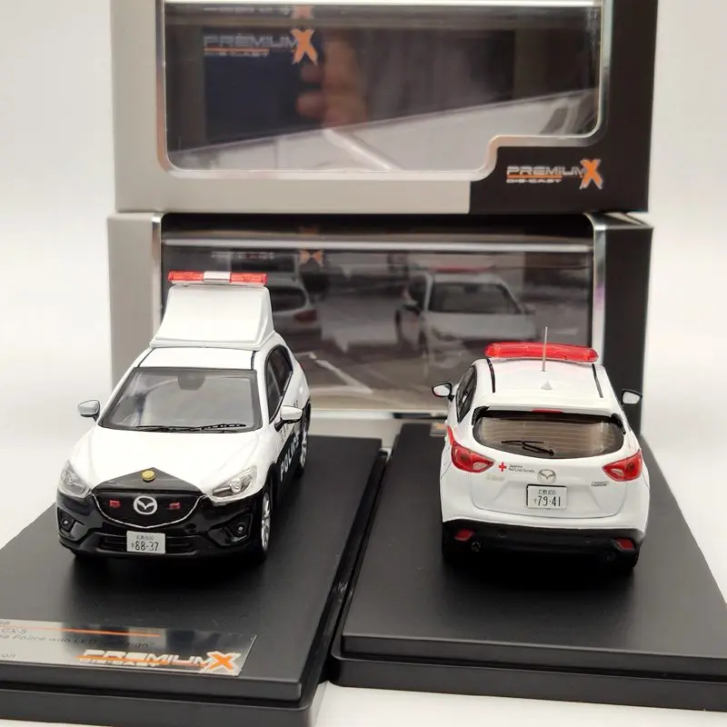 Премиум X 1/43 для MAZDA CX5 2013 Японская полиция/скорая помощь литье под давлением