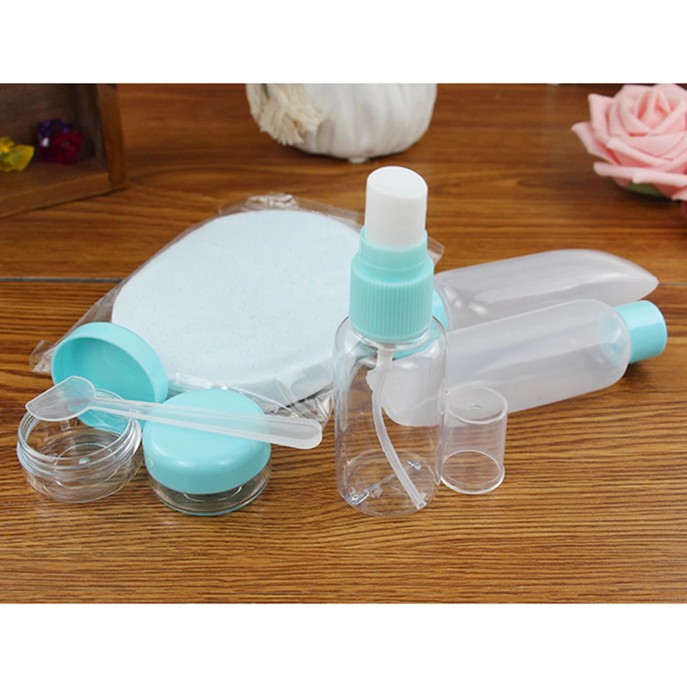 7 шт./компл. Косметическая мини-косметическая бутылка с кремом для лица