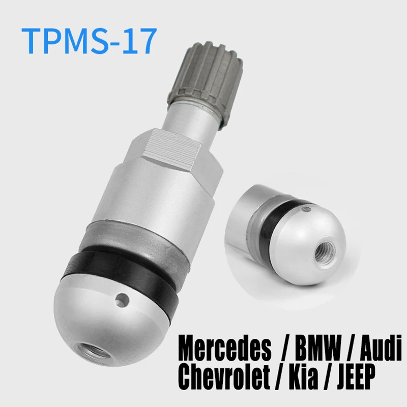 TPMS-17 Tire Valve For Audi Volkswagen Mercedes benz Aluminum TPMS Tire pressure sensor Valves Replacement M5